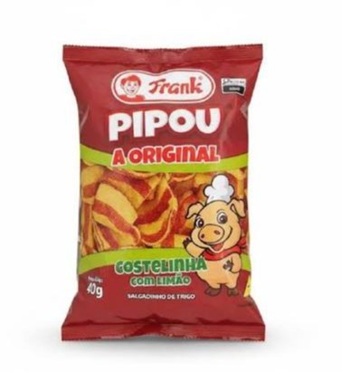Pipou a original costelinha com limão 40g