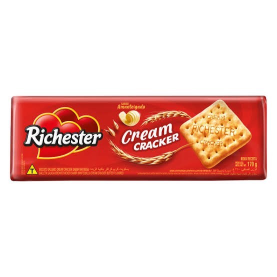 Biscoito Richester cream cracker 170g