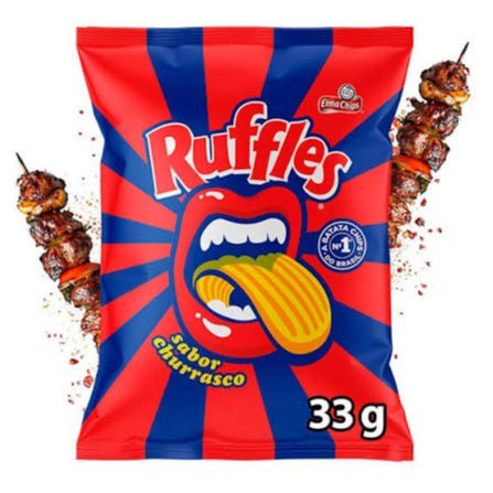 Ruffles sabor churrasco 33g