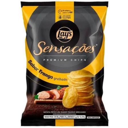 Lays sensações sabor frango 35g
