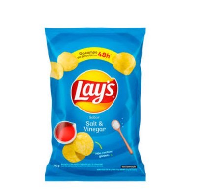 Batata Lays sabor salt & vinegar 70g