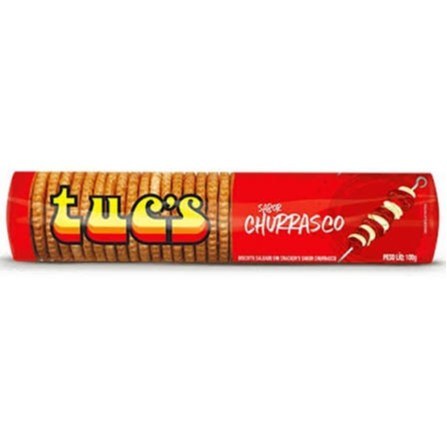 Biscoito salgado tucs churrasco 100g