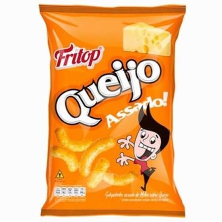 Fritop Salgadinho sabor queijo 50g