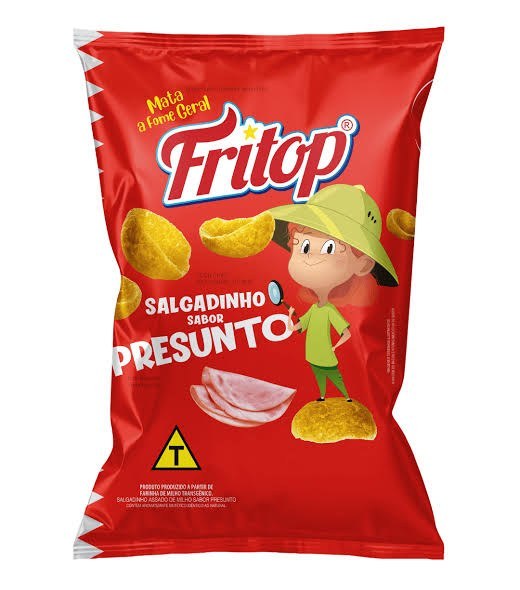 Salgadinho Fritop Sabor Presunto