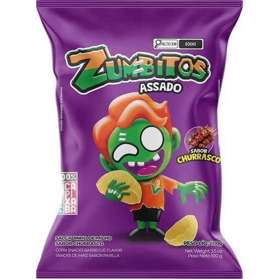Zumbitos sabor churrasco 100g