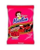 Bala marlon de morango
