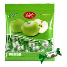 Bala erlan maçã verde 500g