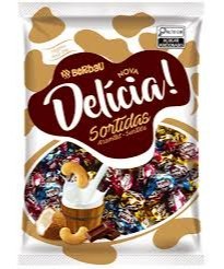 Bala delícia milk berbau 400g