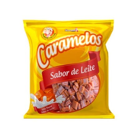 Bala de caramelo com leite 500g