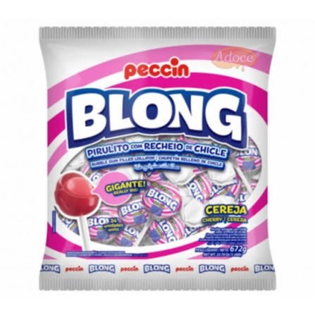 Pirulito Blong sabor cereja