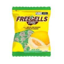 Freegells sabor choc melão c/ rech de choc branco 475g