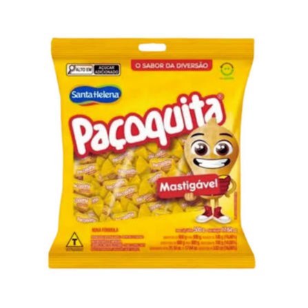 Bala Paçoquita mastigável 500g