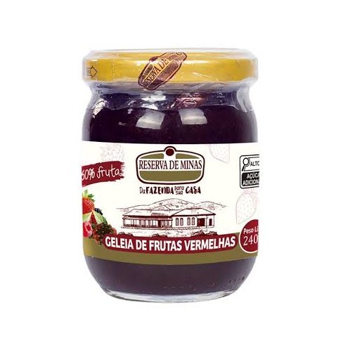 GELEIA DE MINAS FRUTAS