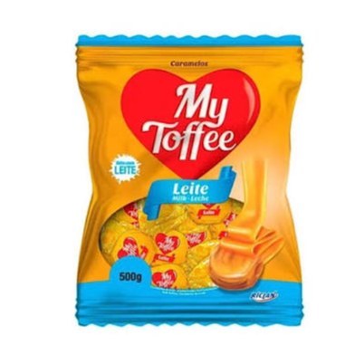 BALA MY TOFFEE DE LEITE 500G